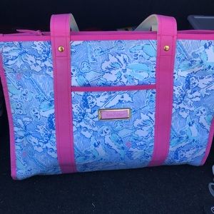 Lilly Pulitzer Kappa Kappa Gamma sorority tote bag